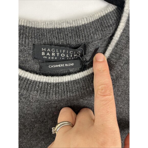 Maglificio Bartolini NWT Italian-Made Cashmere-Blend Sweater Mens Size XL - Picture 3 of 12